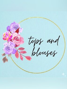 Floral Tops and Blouses Graphic Sign